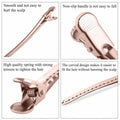 RootMori Steel Sectioning Clips – Pro-Grade Grip for Every Style